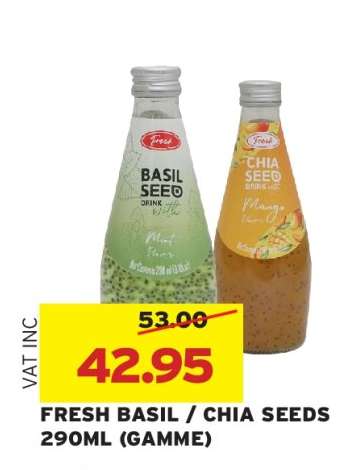 FRESH BASIL / CHIA SEEDS