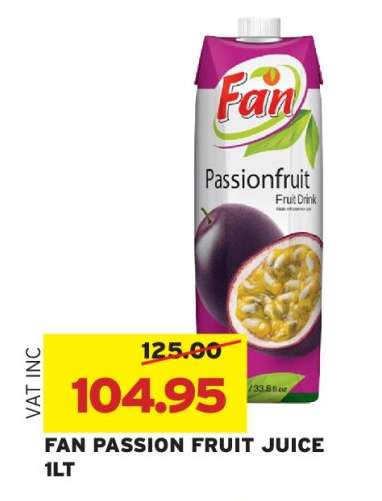 FAN PASSION FRUIT JUICE 1LT