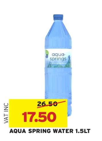 AQUA SPRING WATER 1.5LT