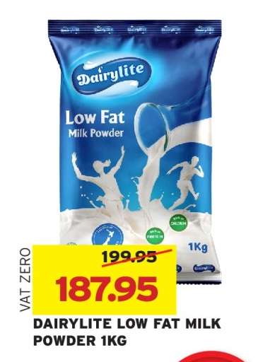 Dairylite Low Fat Milk Powder 1kg