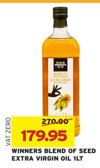 WINNERS BLEND OF SEED EXTRA VIRGIN OIL 1LT