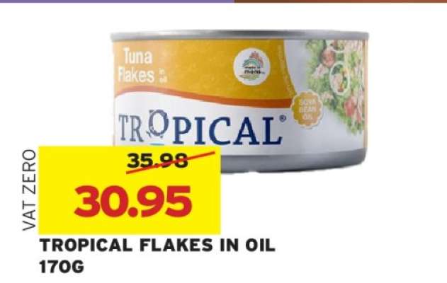 Tropical Flakes in Oil