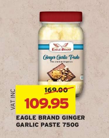 EAGLE BRAND GINGER & GARLIC PASTE 750G