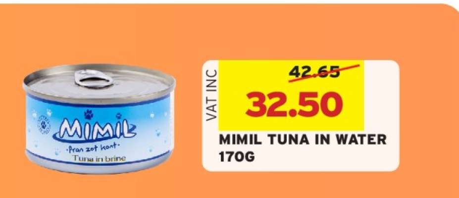 Mimil Tuna In Water 170g