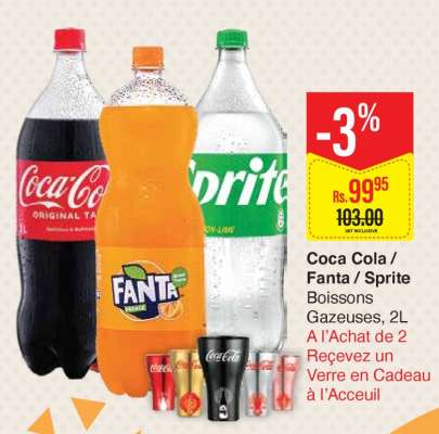 Coca-Cola / Fanta / Sprite