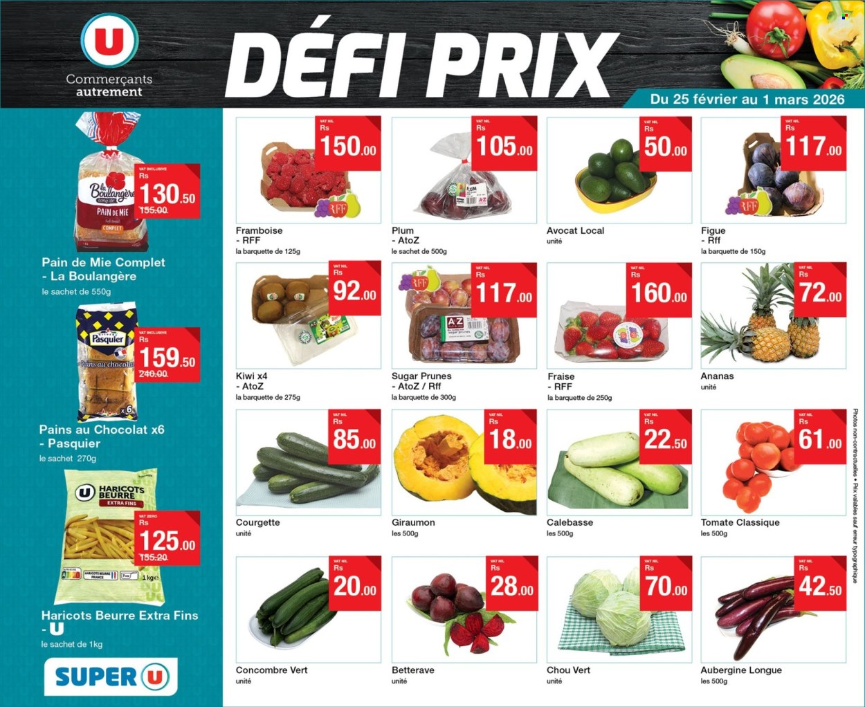 Super U catalogue - 25.02.2026 - 1.03.2026. Page 1