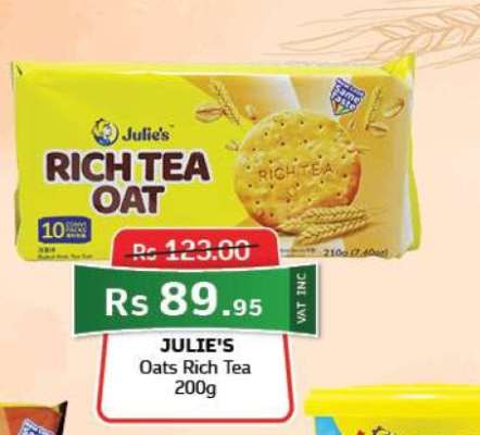 JULIE'S Oats Rich Tea