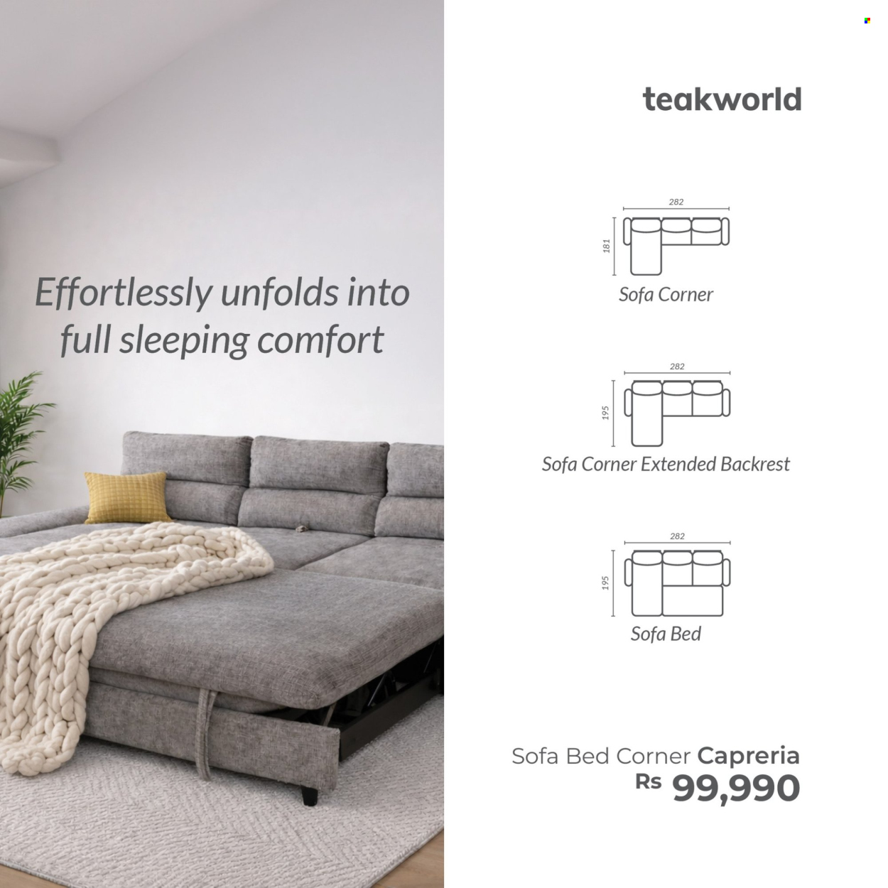 Teak World catalogue. Page 3