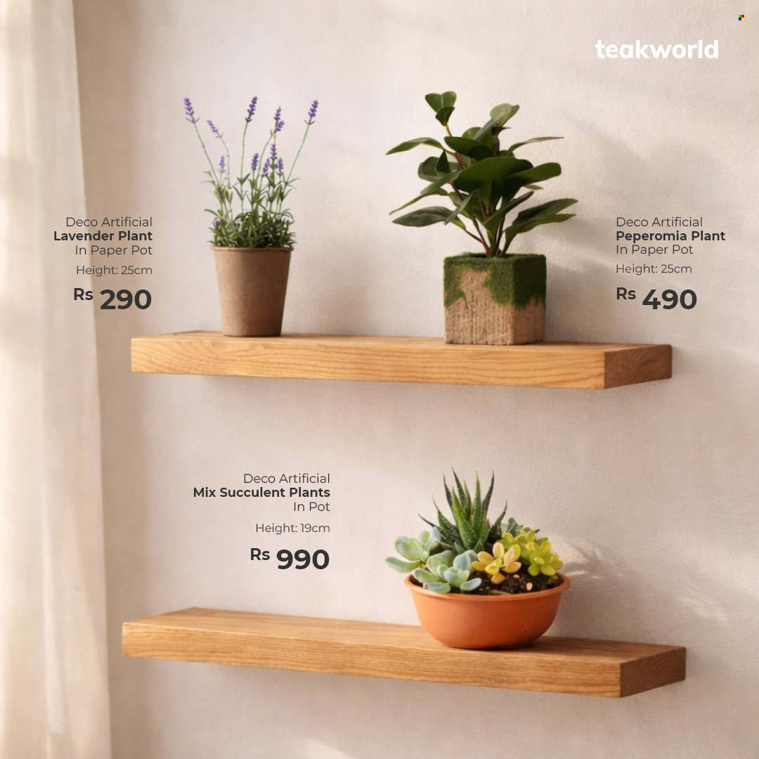 Teak World catalogue. Page 7
