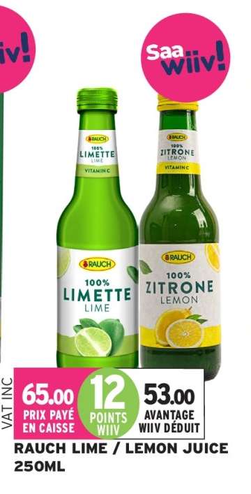 RAUCH LIME / LEMON JUICE