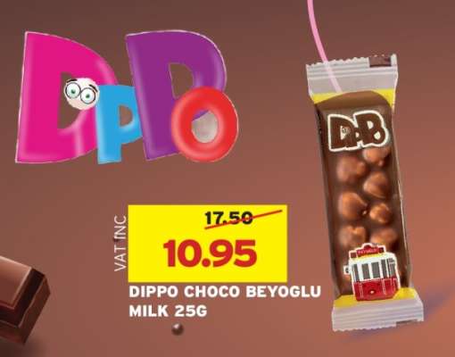 DIPPO CHOCO BEYOGLU MILK 25G