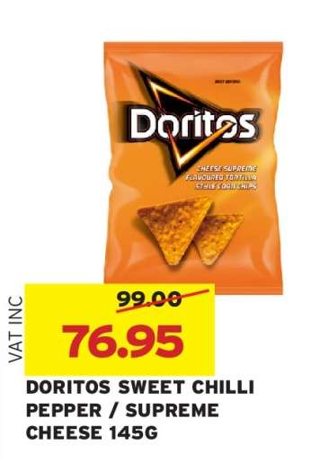 Doritos Sweet Chilli Pepper/Supreme Cheese 145g