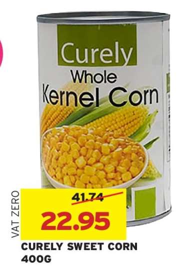 CURELY SWEET CORN