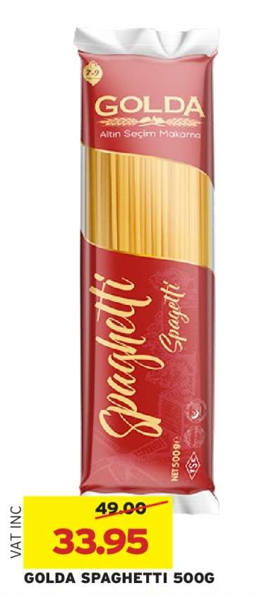 GOLDA SPAGHETTI 500G
