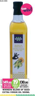 WINNERS BLEND OF SEED EXTRA VIRGIN OIL 500ML