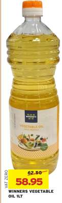 WINNERS VEGETABLE OIL 1LT