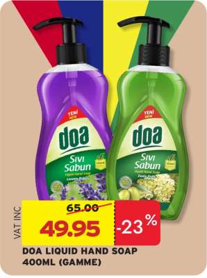 DOA LIQUID HAND SOAP