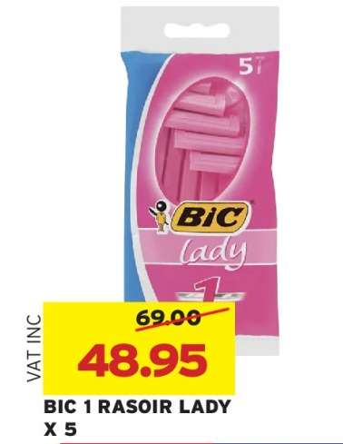 BIC 1 RASOIR LADY X 5