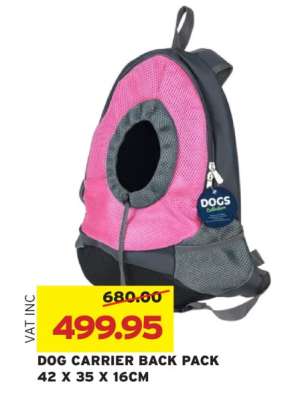 DOG CARRIER BACK PACK