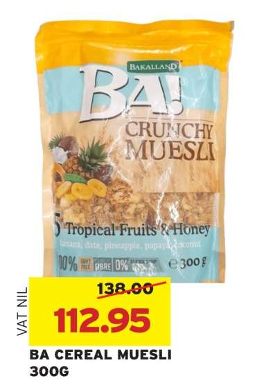 BA CEREAL MUESLI