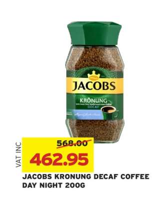JACOBS KRONUNG DECAF COFFEE DAY NIGHT 200G