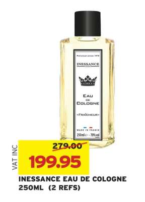 INESSANCE EAU DE COLOGNE 250ML