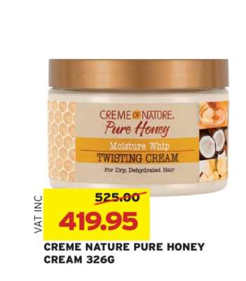 CREME NATURE PURE HONEY CREAM 326G