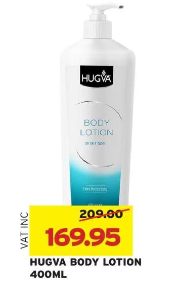 HUGVA BODY LOTION 400ML