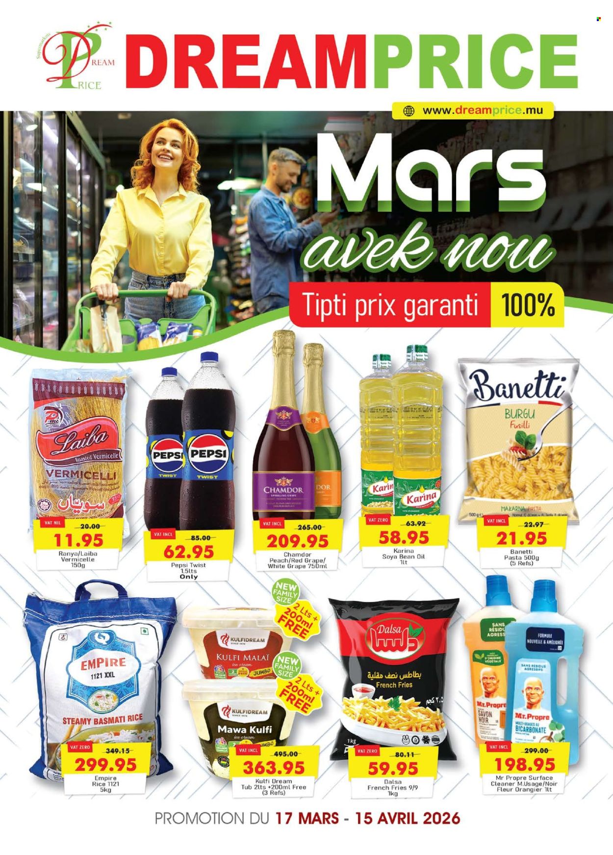 Dreamprice catalogue - 17.03.2026 - 15.04.2026. Page 1