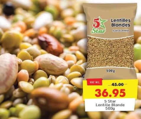 5 Star Lentille Blonde 500g