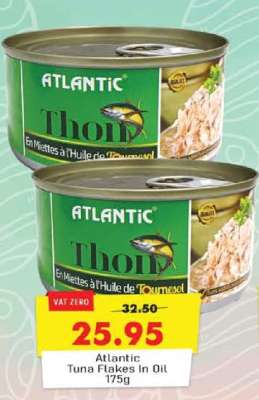 Atlantic Tuna Flakes In Oil 175g