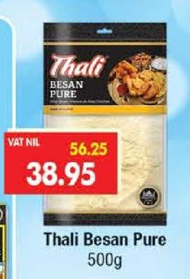 Thali Besan Pure