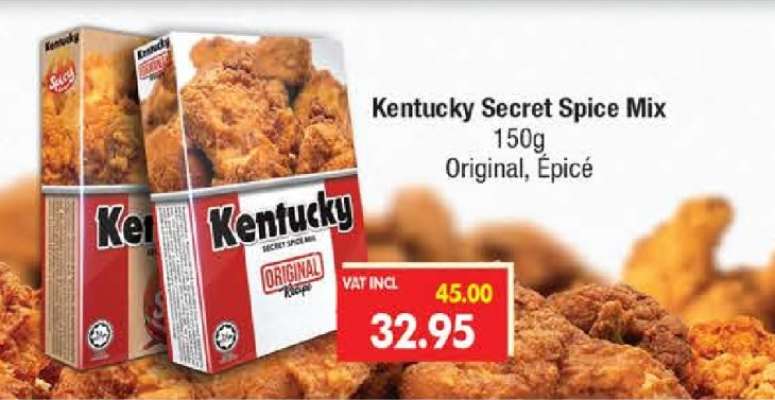 Kentucky Secret Spice Mix