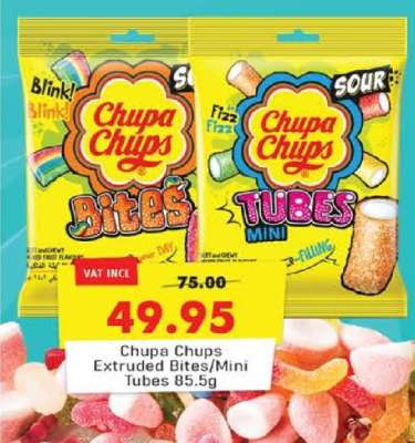 Chupa Chups Extruded Bites/Mini Tubes 85.5g