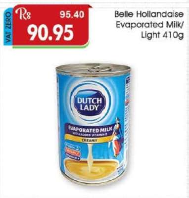 Belle Hollandaise Evaporated Milk/Light 410g