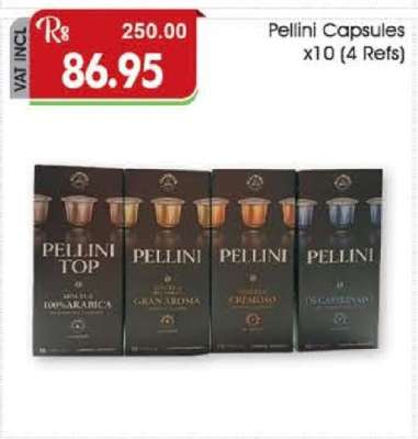 Pellini Capsules x10 (4 Refs)