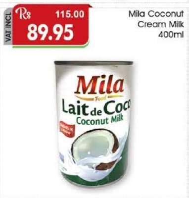 Mila Coconut Cream Milk 400ml