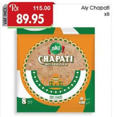 Aly Chapati x8