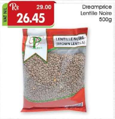 Dreamprice Lentille Noire 500g