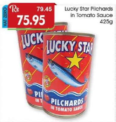 Lucky Star Pilchards in Tomato Sauce 425g