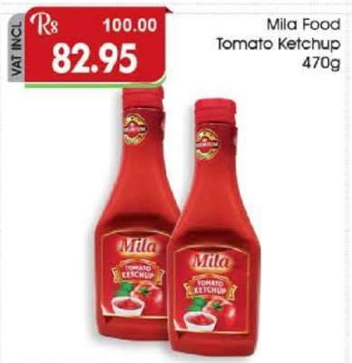 Mila Food Tomato Ketchup 470g