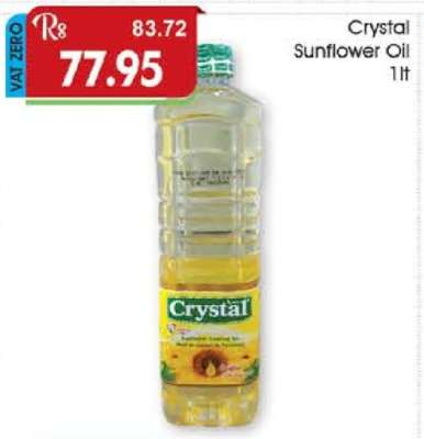 Crystal Sunflower Oil 1lt