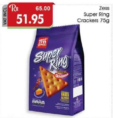 Zess Super Ring Crackers 75g