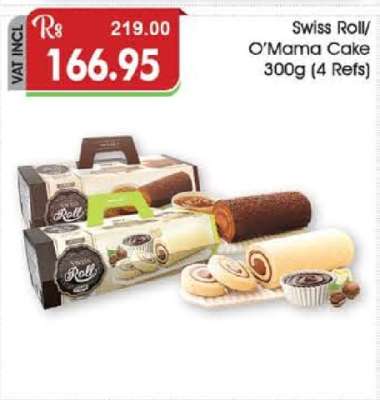Swiss Roll/O'Mama Cake