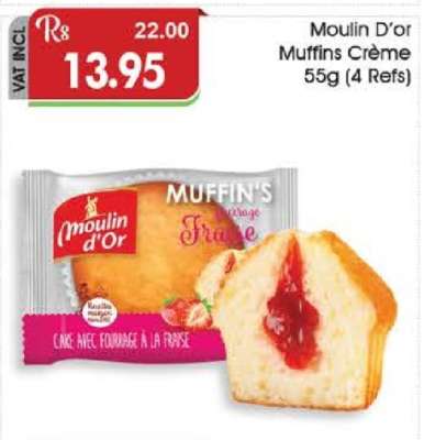 Moulin D’or Muffins Crème