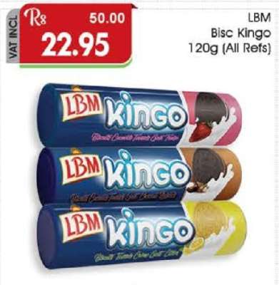 LBM Bisc Kingo 120g (All Refs)