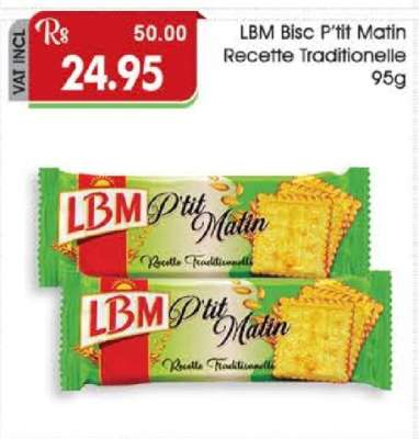 LBM Bisc P'tit Matin Recette Traditionelle 95g