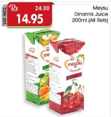 Meysu Dinamik Juice 200ml (All Refs)