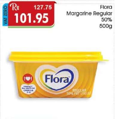 Flora Margarine Regular 50% 500g