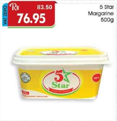 5 Star Margarine 500g